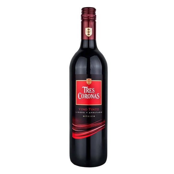 Vino Tinto Tres Coronas Afrutado 750 ml
