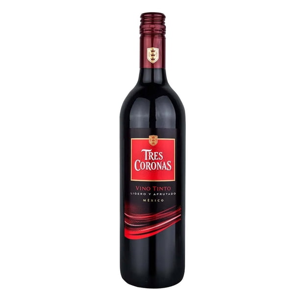 Vino Tinto Tres Coronas Afrutado 750 ml