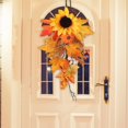 thumbnail image 4 of Fall Harvest Teardrop Swag Decoración colgante decorativa Floral Swag para fiesta de Acción de Gracias, 4 of 9