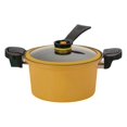thumbnail image 1 of Olla de cocción lenta para sopa, utensilios de cocina universales para todas las estufas, olla a presión amarillo, 1 of 9