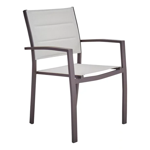 Silla con Descanzabrazos para Comedor Exterior NATERIAL ORION