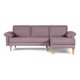 thumbnail image 3 of Sala Modular Reversible Makora Cavalli Con Memory Foam, Color Palo De Rosa, Lino Respaldo Reclinable De 3 posiciones., 3 of 10