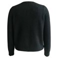 thumbnail image 2 of Suéter George para Mujer, con Perlas, Cuello Redondo Negro Talla M, 2 of 4