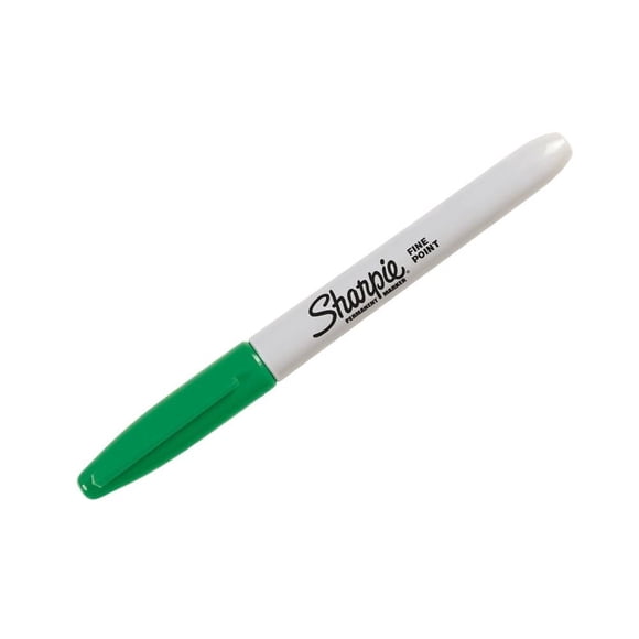 Marcador Sharpie Permanente Punta Fina Verde