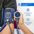 thumbnail image 2 of Kit de baumanómetro aneroide azul cielo Marca Checkatek, 2 of 7