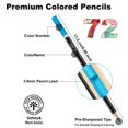 thumbnail image 3 of Lápices de colores Yagol 72 Colored Professional para adultos, 3 of 7