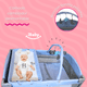 thumbnail image 4 of Cuna Corral Mecedora Y Colecho 4en1 Para Bebés Tuscani Ibaby azul cielo, 4 of 10