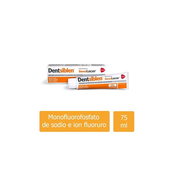 Dentsiblen Caja Con Pasta Dentrífica 75 mL Dentsiblen TUBO