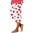thumbnail image 3 of TaTaai Valentine's Day Printed Non-see-through Women High Waisted Yoga Leggings Stretchy Breathable Elastic Gym Workout Casual Daily Full Length Pants Gift, 3 of 5
