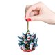 thumbnail image 3 of Adorno acrílico de árbol apilado | Adorno colgante plano para árbol de Navidad | Decoración navideña caprichosa para decorar tu hogar todo el año, 3 of 4