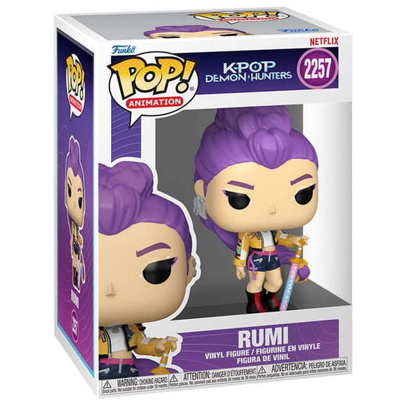 Figura Coleccionable Funko Pop Animation KPop Demon Hunters Rumi 1 Pieza