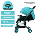 thumbnail image 4 of Carriola Para Bebé Prinsel Golf Lx Plegable Y Reclinable Azul, 4 of 9