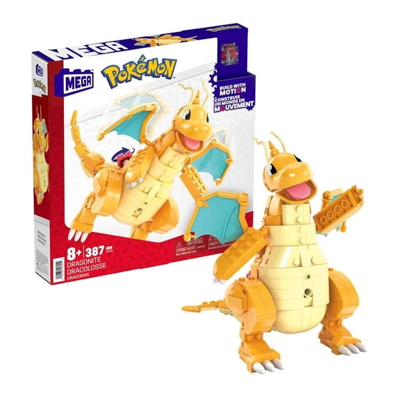 Juguete de Construcción MEGA Pokémon Dragonite