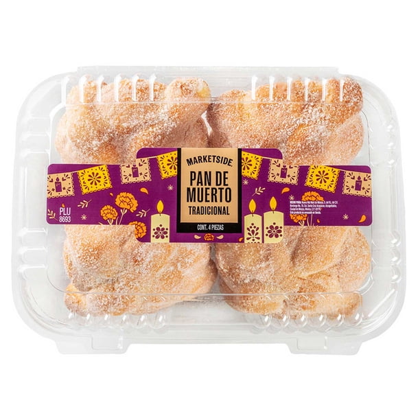Paquete de pan de muerto Marketside tradicional 4 piezas