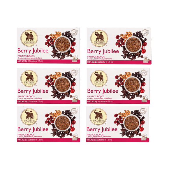 Gourmet Frutos Rojos Packs de 6 cajitas