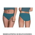 thumbnail image 3 of Bikini Fruit of the Loom para dama, Colección Breathable Cooling Stripes, Multicolor Talla 6, 3 Piezas, 3 of 4