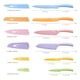 thumbnail image 3 of Juego de cuchillos de cocina Hecef de 6 piezas acero inoxidable con revestimiento colorido, 3 of 10