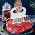thumbnail image 3 of Aparatos de cocina, Accesorios de cocina, Utensilios de cocina Ablandador de carne con 48 cuchillas de acero inoxidable Ablandador de carne para pollo, res, pescado y cerdo Ablandador extraíble y lava, 3 of 5
