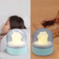 thumbnail image 4 of Lámpara de Pata, Altavoz de Audio Bluetooth Nocturno, Despertador Inteligente de Noche, Lámpara de Lectura Inalámbrica Portátil para Dormitorio, Lámpara de Música para Dormir, Compatible con Altavoz, 4 of 7