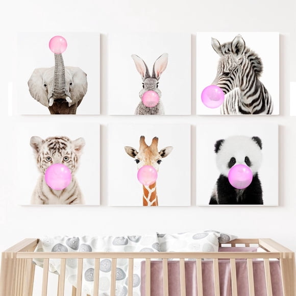 Cuadros Infantiles Bebé Animalitos