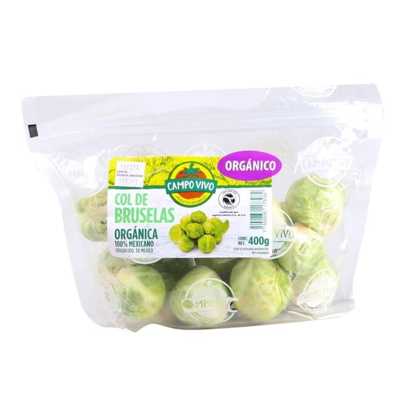 Col De Bruselas Campo Vivo Orgánica 400 G
