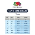 thumbnail image 4 of Camiseta Fruit of the Loom Stay Tucked Crew para hombre, blanca, talla L, 4 of 4