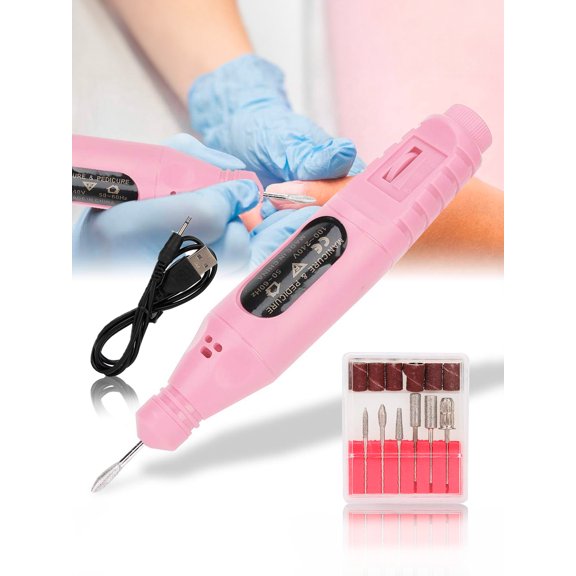 Pulidor Electrico Quita Esmalte Para Uñas Esmeril Electrico Para Uñas, Pulidor Manual Electrico para Uñas Acrílicas