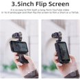thumbnail image 3 of MUOXUEQN Cámara de Vlogging M5 Estabilizador de Cardán de 3 Ejes, Cámara de Mano 5K Pantalla Táctil Giratoria de 3.5'' Gran Angular de 120°, Función de Visión Nocturna IR, Enfoque Rápido,, 3 of 9