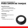 thumbnail image 2 of EMPAQUE ESPONJOSO TANQUE TAZA 2", 2 of 5
