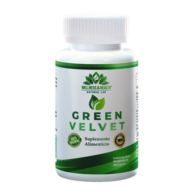 Green Velvet Linaza y Moringa 90 Cápsulas