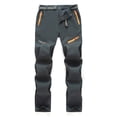 thumbnail image 1 of Ceisia Gift Men's Winter Casual Pants - Faddish Solid Patchwork Sports Zipper Pockets Trousers, 1 of 3