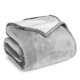 thumbnail image 1 of Bare Home Manta de Cama de Felpa Sherpa Mullida y Suave, Reversible, Liviana, Tamaño Twin/Twin XL, Gris Claro, 1 of 6