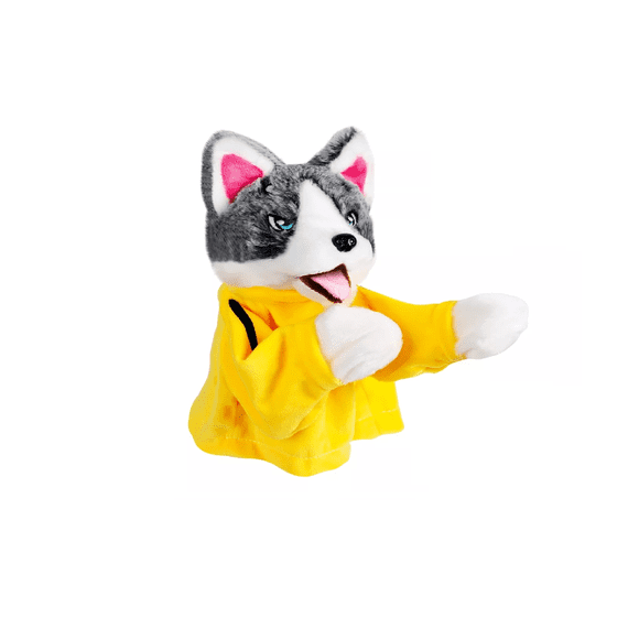Perro Boxeador De Juguete, muñecos Interactivos Con Sonido Amarillo