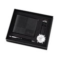 thumbnail image 3 of Conjunto De Regalo Para Hombre, Elegante Organizador, Conjunto De Reloj Para Hombre, Para Aniversario, Cumpleaños, Negro Y Blanco, 3 of 8