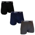 thumbnail image 4 of Bóxer Wilson para Hombre, Liso Multicolor 3 Piezas Talla M, 4 of 4