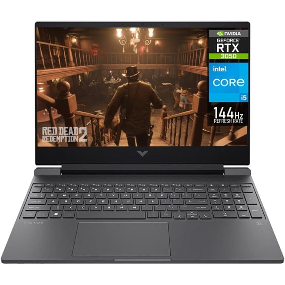 Laptop Gamer HP VICTUS 15.6" FHD Intel Core i5-13420H Nvidia RTX3050 8GB RAM 512GB SSD; Plateada