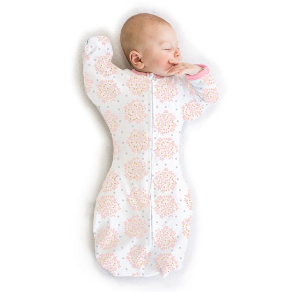 Saco de pañales de transición SwaddleDesigns para niños de 3 a 6 meses