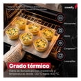 thumbnail image 2 of Set 6 Recipentes Redondos De Vidrio Cookify, Tapa Hermética | Contenedores Resistentes Sin Bpa, Aptos Para Horno, Congelador, 2 of 7