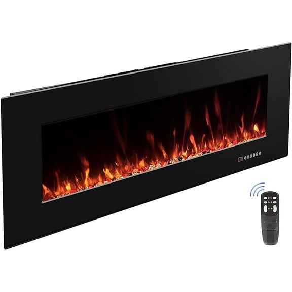 Calentador Chimenea Bluelander Eléctrica, Temporizador, 36 pulgadas
