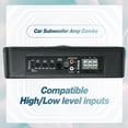 thumbnail image 4 of Subwoofer para coche Seventour ST-1000 10 1000 W Slim para debajo del asiento, 4 of 9