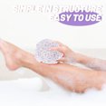thumbnail image 3 of SOPOTUTU 2Ud Body Loofah Morado Durable Con Estructura Esponjosa Para Uso En Y Viaje, 3 of 8