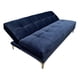 thumbnail image 3 of Sofá Cama Reclinable Okis Azul, 3 Posiciones, SALVANTO, 3 of 9