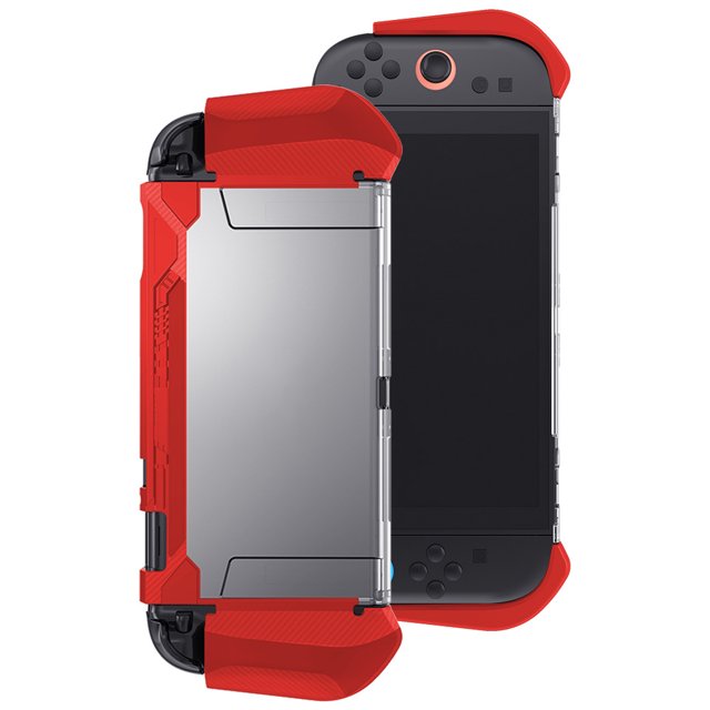 Funda protectora transparente híbrida de TPU y PC para la consola Nintendo Switch 2