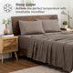thumbnail image 2 of Juego de fundas de almohada Bare Home 1800 estándar gris topo 2 unidades, 2 of 6