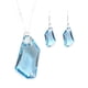 thumbnail image 1 of Juego Zvezda De-Art color Aquamarine plata .925, 1 of 5