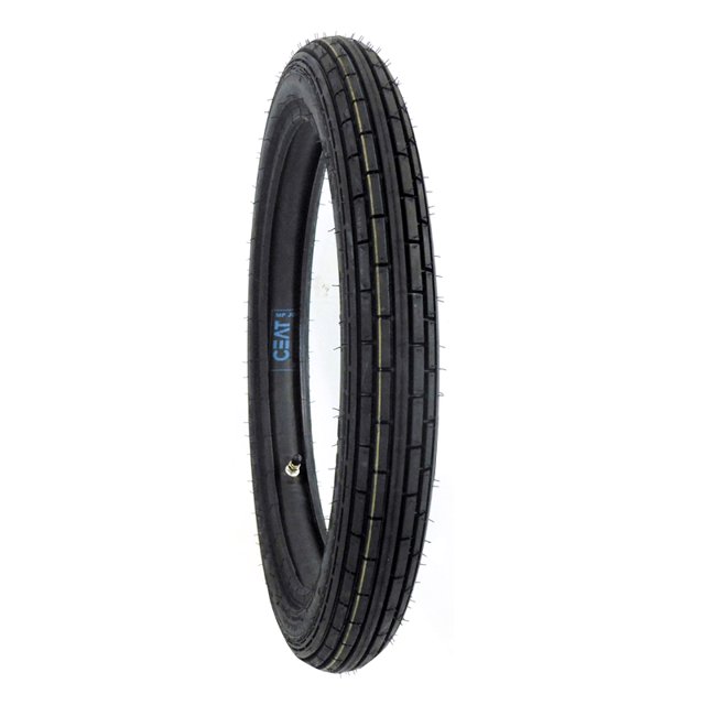 Llanta CEAT para Moto Tube Type 2.75-18 /4 SECURA F 85 42P Cámara incluida. India