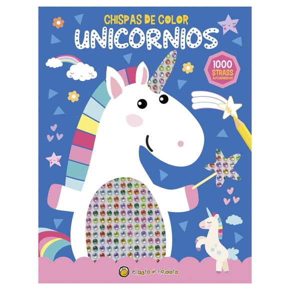 Chispas de Color Unicornios Editorial Guadal Libro de bolsillo 1ra edicion