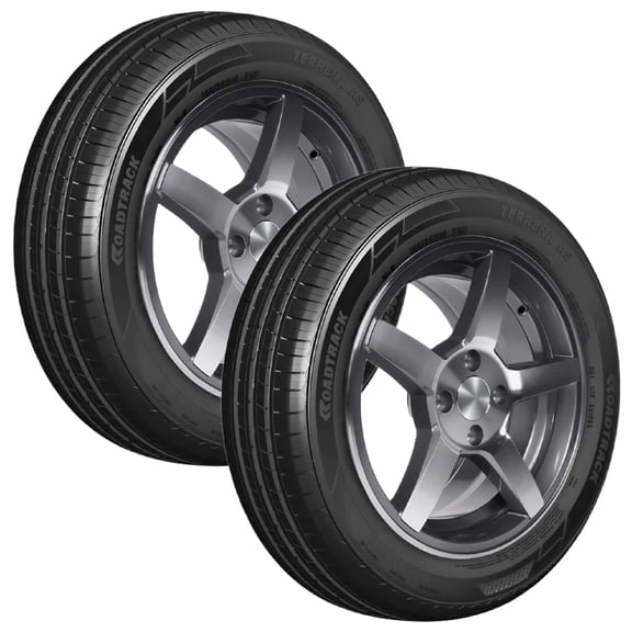 PAQUETE 2 LLANTAS 165/60R14 ROADTRACK TERRENA AS + VALVULAS