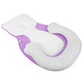 thumbnail image 1 of Cojín de almohada infantil, nido de cuna para bebé, nido portátil para bebé, almohada para dormir para recién nacidos, rendimiento sólido, 1 of 8