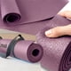 thumbnail image 3 of Tapete de Yoga MUUK Fitness 4mm 170x70cm Color Uva con Correa, 3 of 7